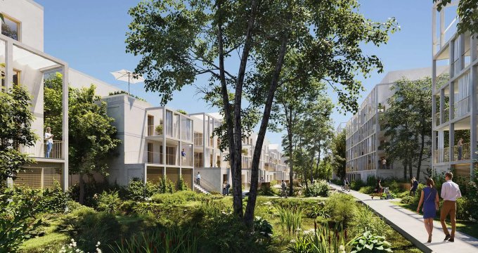 Achat / Vente programme immobilier neuf Bègles à deux pas des berges de la Garonne (33130) - Réf. 12740