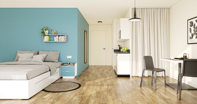 Achat / Vente programme immobilier neuf Villenave-d’Ornon résidence étudiante à 20 min en bus du campus (33140) - Réf. 12765