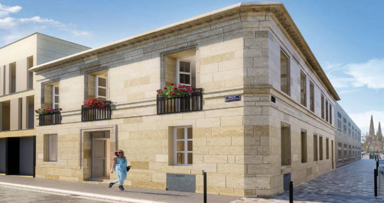 Achat / Vente programme immobilier neuf Bordeaux à 7 min à pied du centre (33000) - Réf. 4878