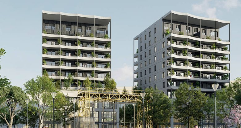 Achat / Vente programme immobilier neuf Bordeaux Armagnac en lisière du nouveau parc (33000) - Réf. 6360