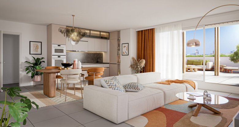 Achat / Vente programme immobilier neuf Bordeaux au cœur de Deschamps Belvédère (33000) - Réf. 13202