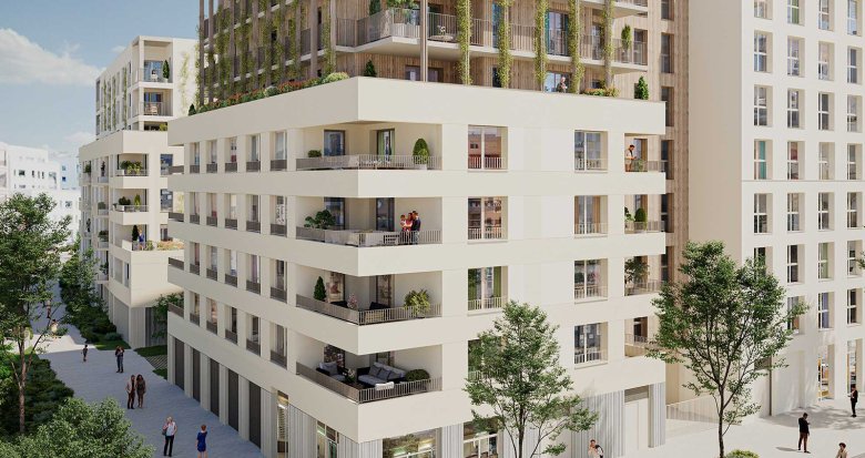 Achat / Vente programme immobilier neuf Bordeaux au cœur de Deschamps Belvédère (33000) - Réf. 13202