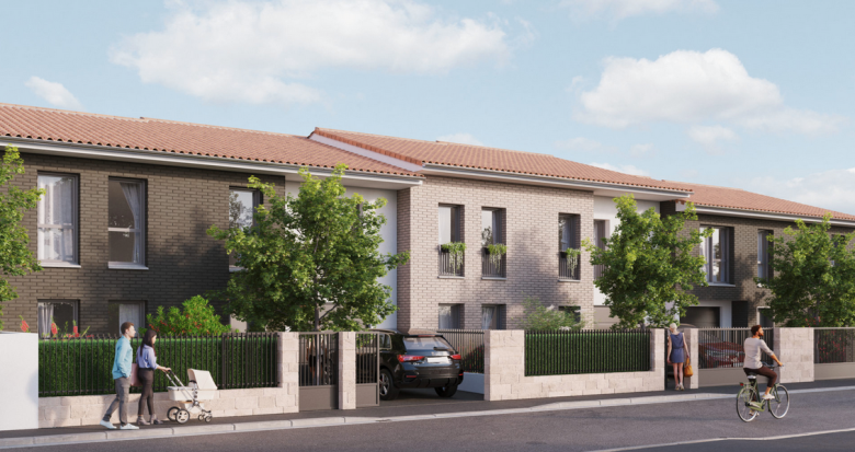 Achat / Vente programme immobilier neuf Bordeaux maisons avec piscines proche gare (33000) - Réf. 8588