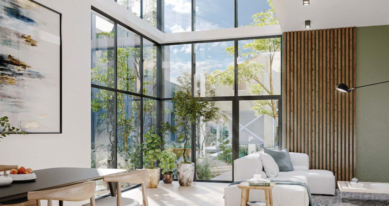 Achat / Vente programme immobilier neuf Bordeaux maisons neuves gare et tram à 5 min en bus (33000) - Réf. 12937