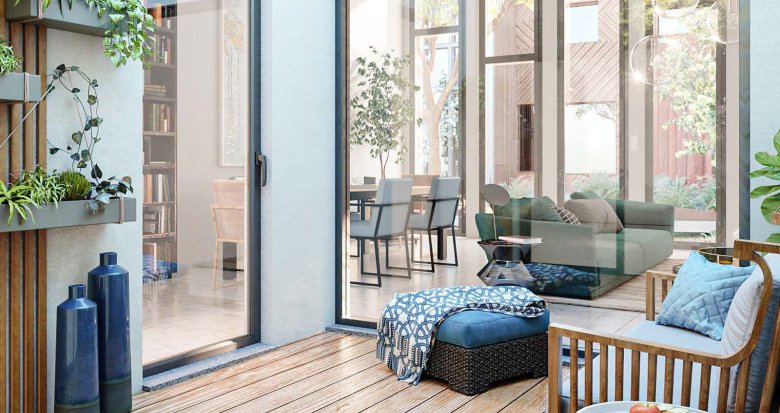 Achat / Vente programme immobilier neuf Bordeaux maisons neuves gare et tram à 5 min en bus (33000) - Réf. 12937