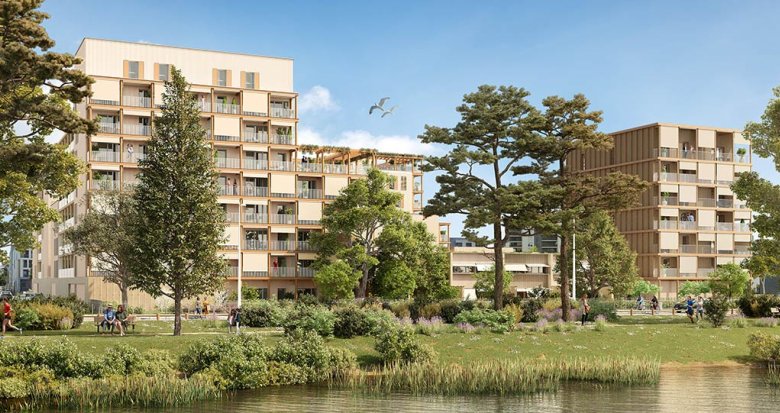 Achat / Vente programme immobilier neuf Bordeaux proximité lac et tramway (33000) - Réf. 8127