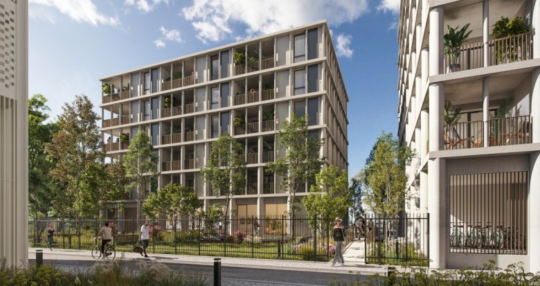 Achat / Vente programme immobilier neuf Bordeaux quartier Bastide-Brazza rives de la Garonne (33000) - Réf. 8473