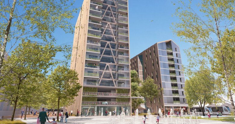 Achat / Vente programme immobilier neuf Bordeaux quartier Euratlantique centre (33000) - Réf. 3436