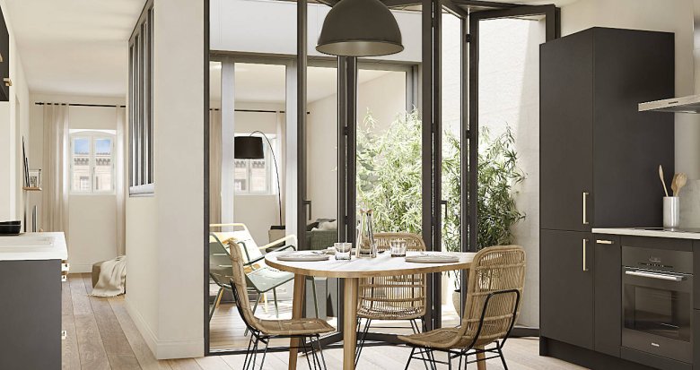 Achat / Vente programme immobilier neuf Bordeaux réhabilitation à 500 mètres de l’Hôtel de Ville (33000) - Réf. 11646