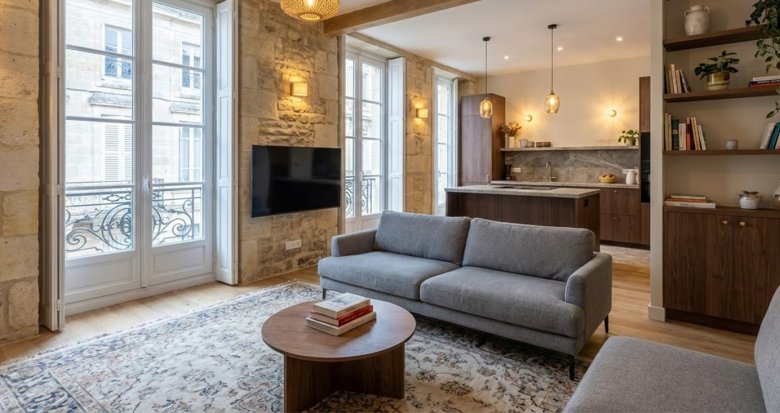 Achat / Vente programme immobilier neuf Bordeaux réhabilitation cœur du quartier Saint-Genès (33000) - Réf. 13840