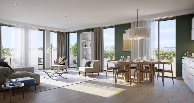 Achat / Vente programme immobilier neuf Bordeaux Saint-Jean à deux pas de la Gare (33000) - Réf. 8196