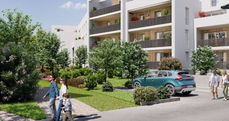 Achat / Vente programme immobilier neuf Bruges à 2,5 km du centre du Bouscat (33520) - Réf. 12533