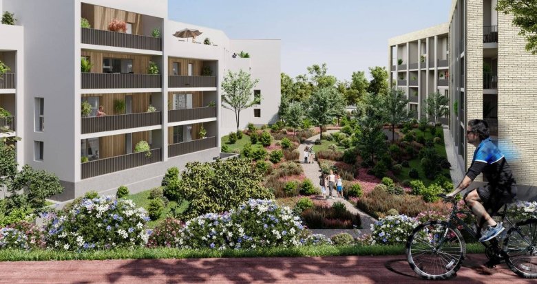 Achat / Vente programme immobilier neuf Bruges à 2,5 km du centre du Bouscat (33520) - Réf. 12533