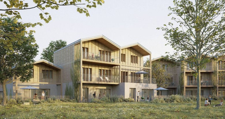 Achat / Vente programme immobilier neuf Canéjan à deux pas du centre-bourg et ses commerces (33610) - Réf. 12573
