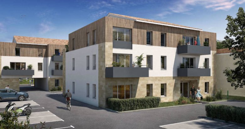 Achat / Vente programme immobilier neuf Carignan-de-Bordeaux entre ville et campagne (33360) - Réf. 4874