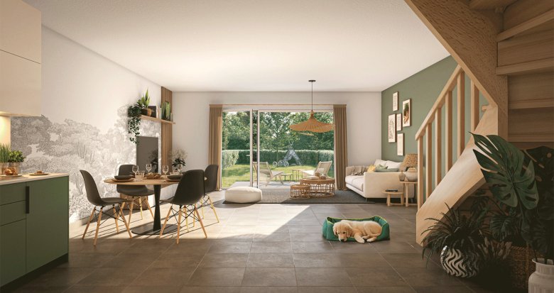 Achat / Vente programme immobilier neuf Cérons à 30 minutes de Bordeaux (33720) - Réf. 13143