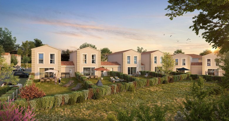 Achat / Vente programme immobilier neuf Cérons à 30 minutes de Bordeaux (33720) - Réf. 13143