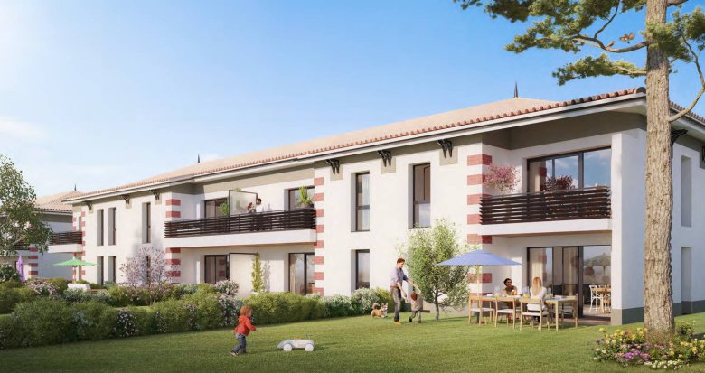 Achat / Vente programme immobilier neuf Gujan-Mestras au cœur d'un quartier pavillonnaire (33470) - Réf. 7627