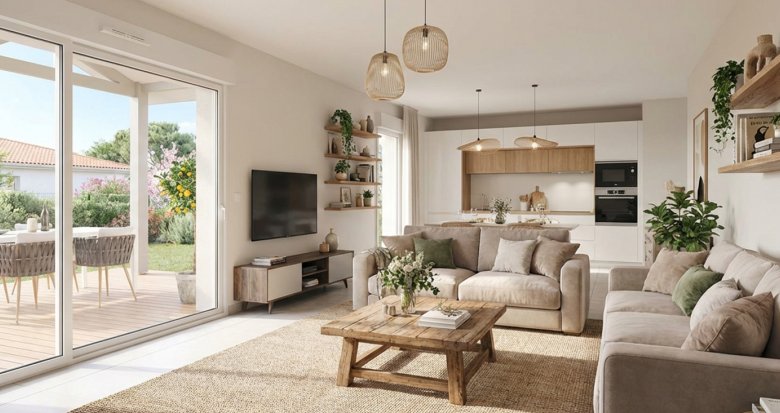 Achat / Vente programme immobilier neuf La Teich adresse d’exception à 3.5 km de la plage du Teich (33470) - Réf. 13868