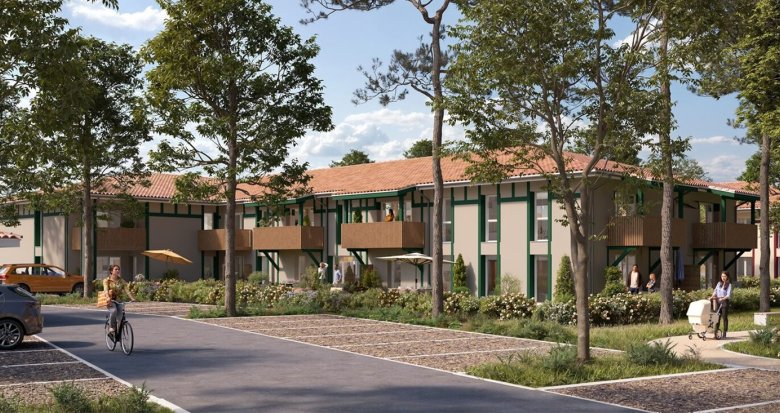 Achat / Vente programme immobilier neuf Le Barp à 30 min de Bordeaux et du Bassin d’Arcachon (33114) - Réf. 13674
