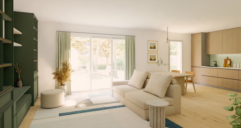 Achat / Vente programme immobilier neuf Le Taillan-Médoc maisons au coeur de la nature (33320) - Réf. 13369