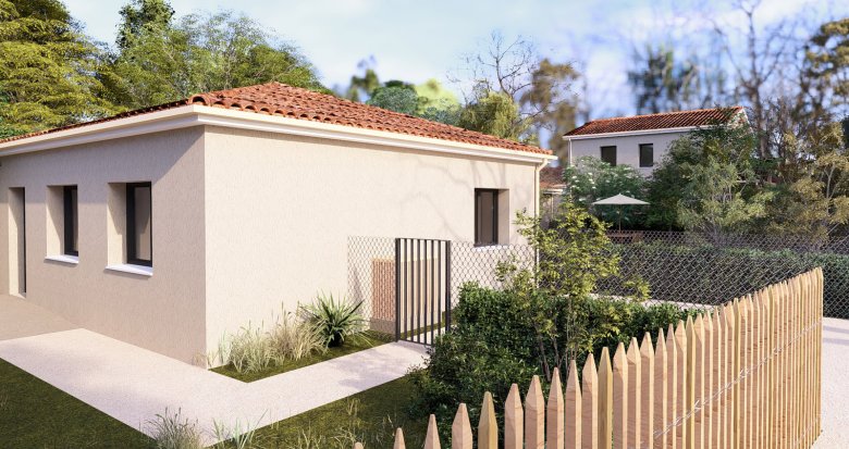 Achat / Vente programme immobilier neuf Le Taillan-Médoc maisons au coeur de la nature (33320) - Réf. 13369