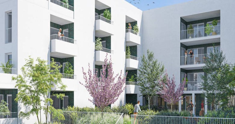 Achat / Vente programme immobilier neuf Lormont au pied du parc de l'Ermitage (33310) - Réf. 5695