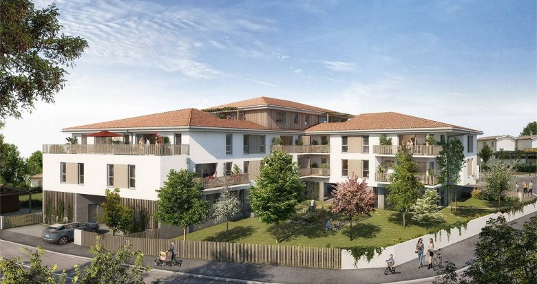 Achat / Vente programme immobilier neuf Saint-Vincent-de-Paul à 20min de Bordeaux (33440) - Réf. 6313