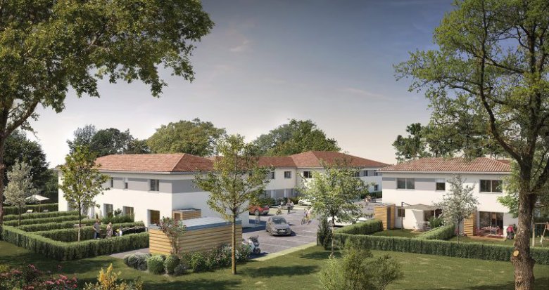 Achat / Vente programme immobilier neuf Sainte-Eulalie proche du Château Malbec (33560) - Réf. 13107