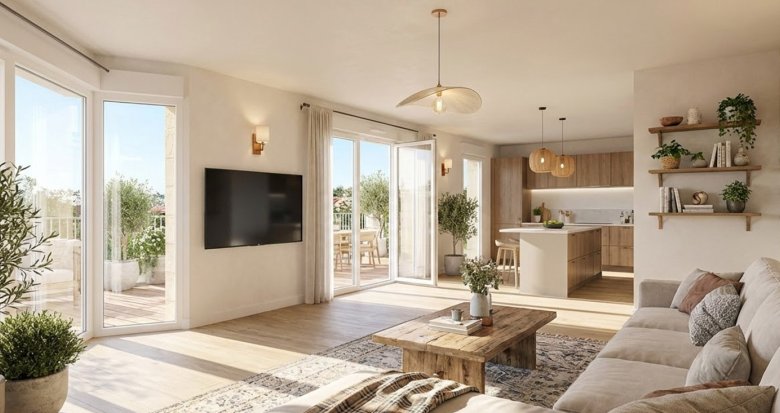 Achat / Vente programme immobilier neuf Salaunes à 30 minutes de Bordeaux (33160) - Réf. 13835