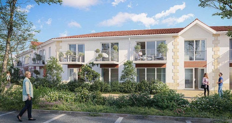Achat / Vente programme immobilier neuf Salaunes à 30 minutes de Bordeaux (33160) - Réf. 13835