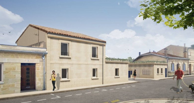 Achat / Vente programme immobilier neuf Talence Forum - Maison de ville à 400m de l'arrêt de tram (33400) - Réf. 8418