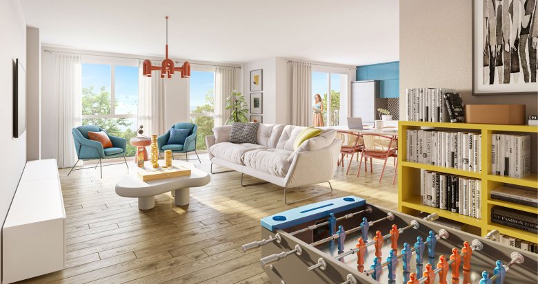 Achat / Vente programme immobilier neuf Talence résidence étudiante à 5 min à pied Université de Bordeaux (33400) - Réf. 12283