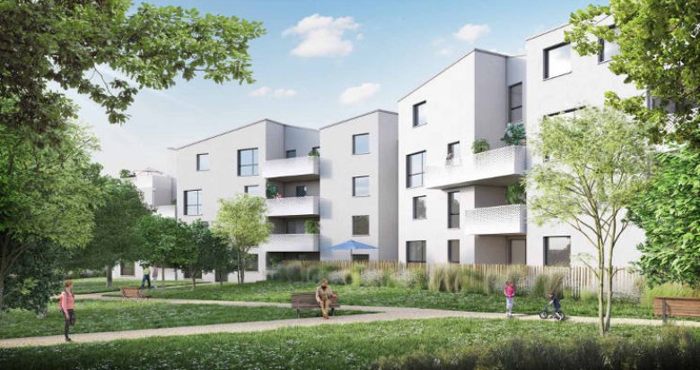 Achat / Vente programme immobilier neuf Villenave d'Ornon au cœur du quartier des Lacs (33140) - Réf. 5909