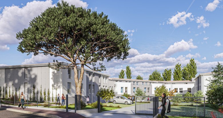 Achat / Vente programme immobilier neuf Villenave-d’Ornon résidence étudiante à 20 min en bus du campus (33140) - Réf. 12765