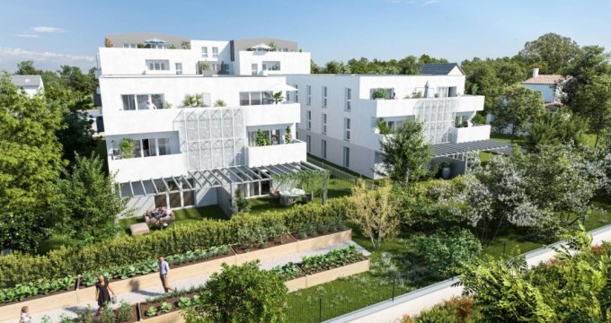 Achat / Vente programme immobilier neuf Cenon proche centre commercial Rive Droite (33150) - Réf. 6566