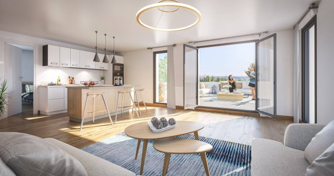 Achat / Vente programme immobilier neuf Mérignac au pied du tramway 4 chemins (33700) - Réf. 7947