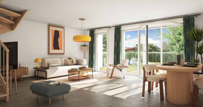 Achat / Vente programme immobilier neuf Pessac quartier calme à deux pas de la Forêt de Bourgailh (33600) - Réf. 12650