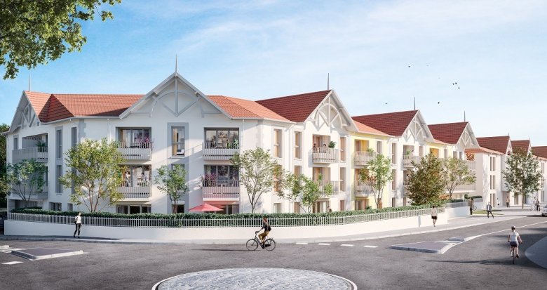 Achat / Vente programme immobilier neuf Andernos-les-Bains à 10 min à pied de la plage (33510) - Réf. 8483