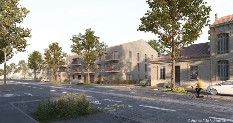 Achat / Vente programme immobilier neuf Bègles à deux pas de la ligne de tramway C (33130) - Réf. 12904