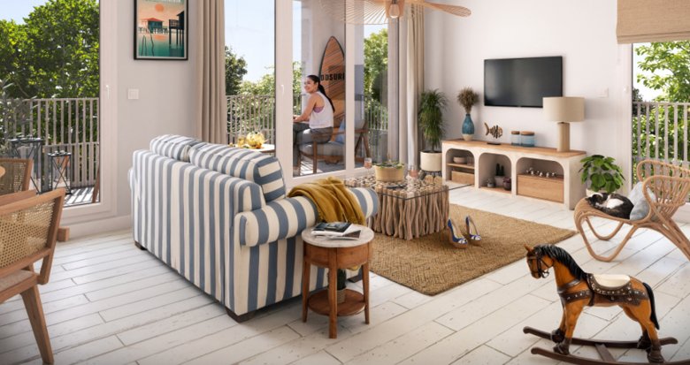 Achat / Vente programme immobilier neuf Biganos ZAC Nouvelle R à 15 min en voiture de la plage du Canal (33380) - Réf. 13503