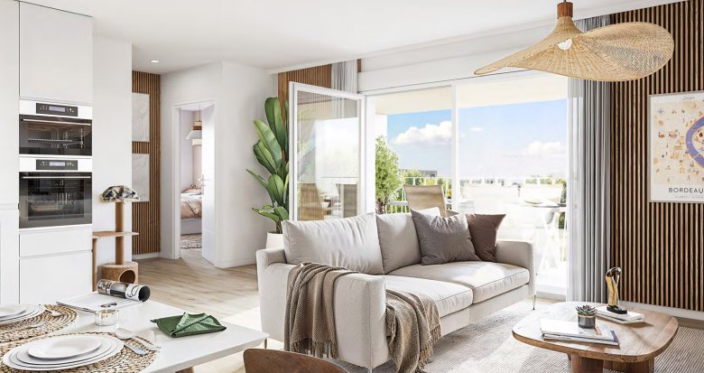 Achat / Vente programme immobilier neuf Bordeaux à 4 minutes à pied de l’arrêt de tramway (33000) - Réf. 12855