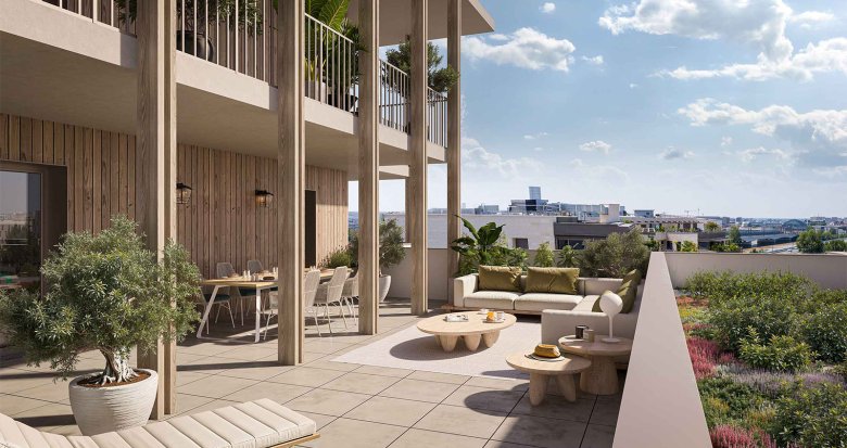 Achat / Vente programme immobilier neuf Bordeaux au cœur de Deschamps Belvédère (33000) - Réf. 13202