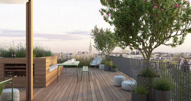 Achat / Vente programme immobilier neuf Bordeaux Caudéran à 500m de l'Eglise Saint Amand (33000) - Réf. 13684