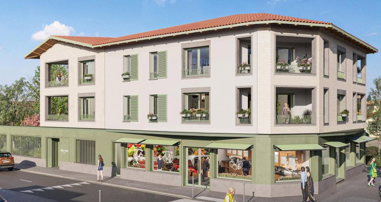 Achat / Vente programme immobilier neuf Lacanau ville au pied de la Place du Marché (33680) - Réf. 13218