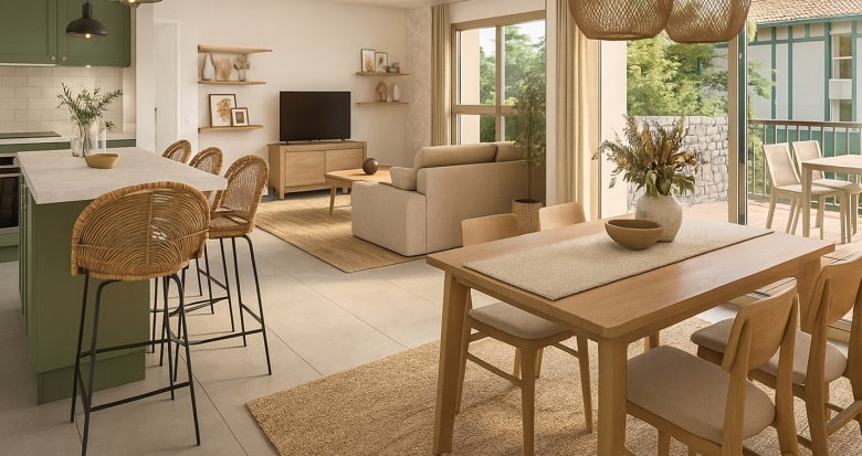 Achat / Vente programme immobilier neuf Le Barp à 30 min de Bordeaux et du Bassin d’Arcachon (33114) - Réf. 13674