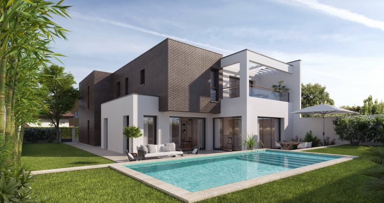 Achat / Vente programme immobilier neuf Le Bouscat maisons individuelles avec piscine (33110) - Réf. 8040